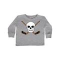 Inktastic Hockey Sports Funny Skull Toddler Long Sleeve T-Shirt Unisex