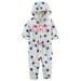 Carter's Baby Girls' Cute Hooded Jumpsuit, 6 Months