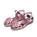 Binpure Girls Monochrome Flat Shoes Casual Light Cool Love Sequin Sandals