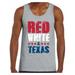 Awkward Styles Red White & Texas Tank Top for Men Texas Muscle Shirts 4th of July Tank Tops Men's America Flag Tank USA Men's Tank Top American Men Gifts from Texas Patriots