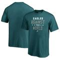 Philadelphia Eagles NFL Pro Line by Fanatics Branded Youth Against The World T-Shirt - Midnight Green