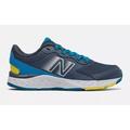 New Balance Unisex 680v6 Running Shoe, Kids, Navy/Blue