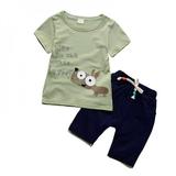 11 Style Kids Cartoon Cotton Clothing Sets for Newborn Baby Boy Girl Infant Fashion Outerwear Clothes Suit T-shirt Pant Suit