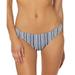 Jessica Simpson SHADOW MULTI Striped Hipster Bikini Swim Bottom, US Medium