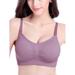 Womens Front Open Feeding Nursing Bra Maternity Front Buckle Brassiere