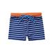 Baby Toddler Boys Printed Swim Shorts Bathing Suit Beach Pool Boy Swim Trunks (Blue Stripes, 3T)