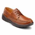 Dr. Comfort Patrick Men's Boat Shoe: 11 Medium (B/D) Chestnut Lace