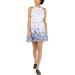 Maison Jules Womens Sleeveless Halter Mini Dress