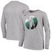 Boston Celtics Nike Youth Mezzo Logo Performance Long Sleeve T-Shirt - Heathered Gray