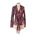 Pre-Owned MICHAEL Michael Kors Women's Size 4 Long Sleeve Blouse