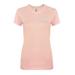 DALIX Animals Cute Bunny T-Shirt Women's Embroidered Shirt Large Light Pink