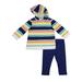 Carters 2-Pc. Baby Girls 6 Months Hooded Pullover Sweater & Leggings, Navy/Multi