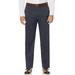 Flat Front Stretch Crosshatch Dress Pant