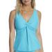 Sunsets Womens Seaside Aqua Forever Underwire Tankini Top Style-77D-SEAAQ Swimsuit