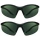 proSPORT 2 Pairs Safety BIFOCAL Sun Glasses Reader Grey Tinted Lens ANSI Z87.1 Reading Magnification +3.00