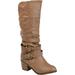 Women's Journee Collection Late Wide Calf Knee High Slouch Boot