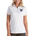 Charlotte Hornets Antigua Women's Salute Polo - White/Silver