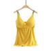 Luiryare Women Maternity Nursing Tank Top Breastfeeding Tee Sling Front Hanging Buckles Pregnancy Shirt