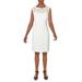Tommy Hilfiger Womens Sleeveless Mini Scuba Dress