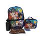 Kids Dragon Ball Z Backpack Set 5-Piece School Supplies Combo