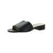 Sam Edelman Womens Kenz Slip On Leather Slide Sandals