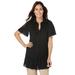 Woman Within Women's Plus Size Blouse In Crinkle Georgette Shirt