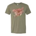 Baseball Shirt, Baseball Is My Jam, Baseball Gift, Unisex Fit, Funny Baseball Shirt, Gift For Him, Sports Shirt, Baseball T-shirt, Dad Gift, Heather Olive, 2XL