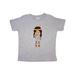 Inktastic Cute Girl, Native American Girl, Brown Hair Toddler Short Sleeve T-Shirt Female
