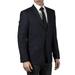 Adam Baker by Douglas & Grahame Men's 6807100/6 Single Breasted 100% Wool Ultra Slim Fit Blazer/Sport Coat - Navy Check - 46R