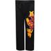 Disney Men's Winnie the Pooh Black Guys Big and Tall Lounge Pants (6X)