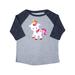 Inktastic Cute Unicorn, Little Unicorn, Magical Unicorn Toddler Short Sleeve T-Shirt Female