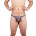 Spftem Men'S Sexy Underwear Comfortable Sweat-Absorbent Bikini Ice-Silk Cool Thong