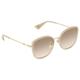 Gucci Pink Ladies Sunglasses GG0606SK-004 56