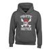 Shop4Ever Men's Pirate Brother Hooded Sweatshirt Hoodie