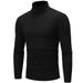 Kernelly Men Wool Bottoming Sweater Pullovers High Collar