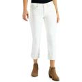 Lucky Brand Sweet Crop Cuffed Women Jeans Size 27 White