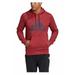 Adidas Men's Favorite Graphic Logo Pullover Hooded Sweatshirt - Legendary Red