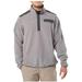 5.11 Tactical Men's Apollo Fleece Long Sleeve Tech Shirt, Polyester Fleece, Nylon N6, Coin, M, Style 72124