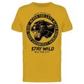 Stay Wild Team Black Panther Tee Men's -Image by Shutterstock