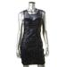 As U Wish Womens Sequined Party Cocktail Dress