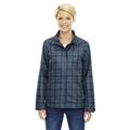 A Product of Ash City - North End Ladies' Locale Lightweight City Plaid Jacket - NIGHT 846 - M [Saving and Discount on bulk, Code Christo]