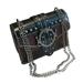 Women Korean Punk Rivet Bag Ladies PU Crossbody Girl Fashion Shoulder Bag Small Chain Messenger Bags Square Package