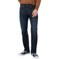 Authentic by Silver Jeans Co. Men's Athletic Fit Tapered Leg Jean, Waist Sizes 28-44