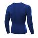 Spree-Mens compression Shirts Long Sleeve Compression Shirts, Athletic Base Layer Top, Gear Running T-Shirt Under Base Layer Top Tights Sports T-shirts