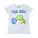 Inktastic Tea Rex Cute Green Dinosaur Pun Adult Women's T-Shirt Female