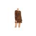 Finders Keepers Womens Lana Snake Print Ruched Mini Dress