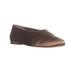 Vince Womens Maxwell 2 Pointed Toe Slide Flats, Brown, Size 8.5