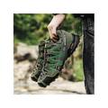 UKAP Men's Hiking Boots Shoes Waterproof Mid Low Top Boot Shoe Shock-Absorbing Casual Outdoor Lightweight Shoes