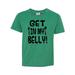 Inktastic Get in my Belly! Teen Short Sleeve T-Shirt Unisex Retro Heather Green XL