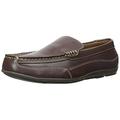Tommy Hilfiger Men's Dathan Boat Shoe Brown Leather Loafers (9.5)